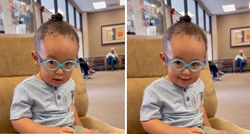 Dirljiv trenutak: Dječak dobio naočale pa prvi put ugledao svoju mamu