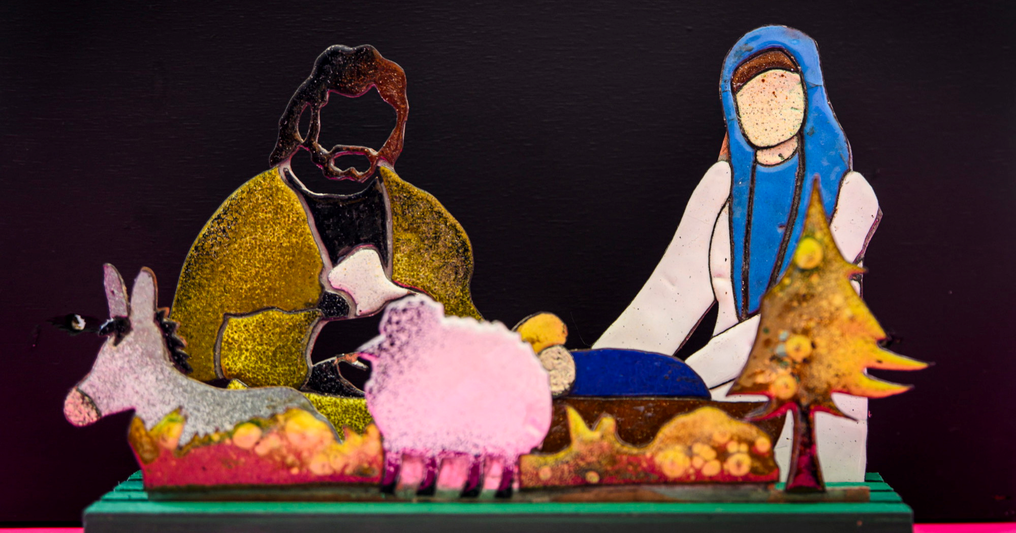 FOTO Srednjoškolci iz Splita napravili su jaslice od metala i keramike