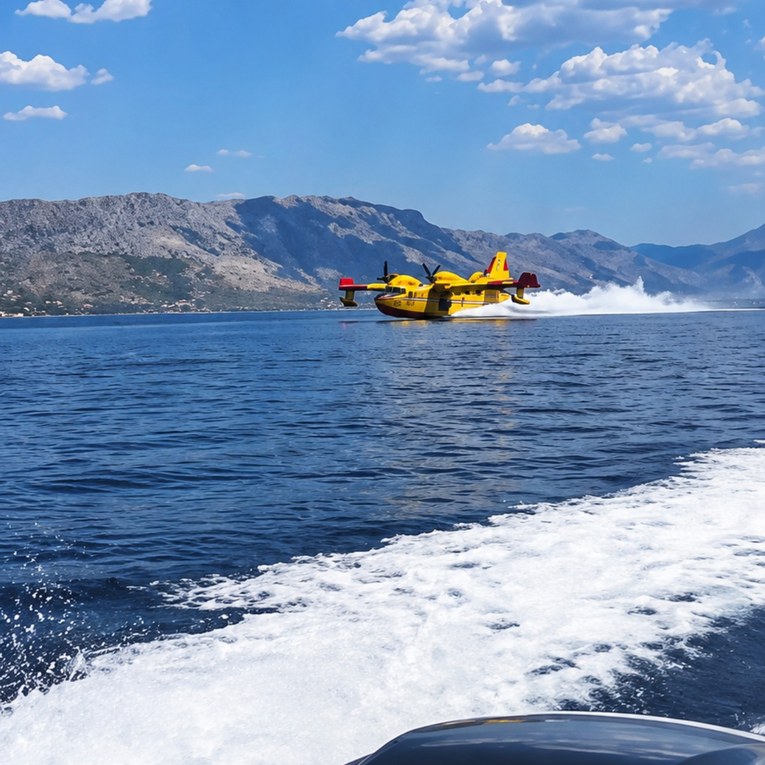 Tri aviona poslana na gašenje na Brač, Tucaković rekao kakva je situacija