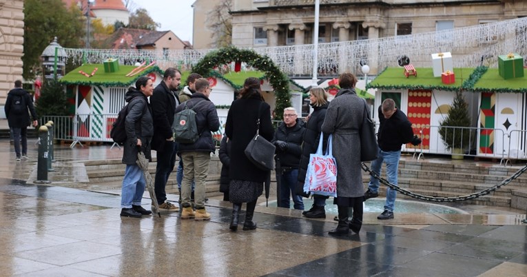 Traju pripreme za Advent: Detalj iz centra Zagreba nasmijao prolaznike