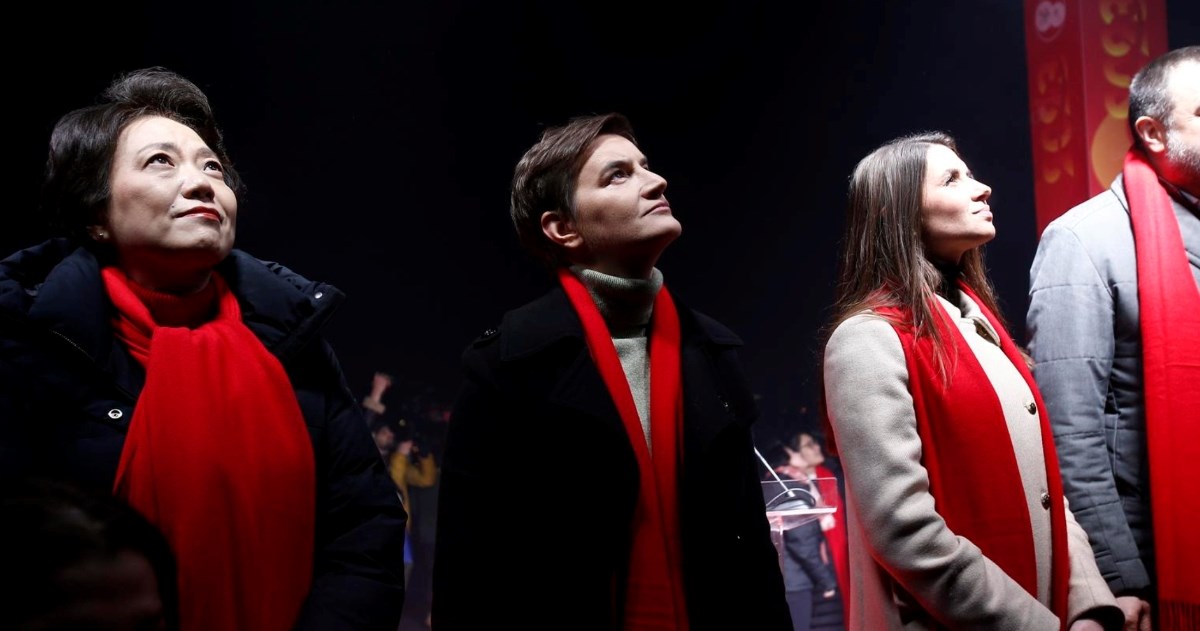 U Beogradu se velikim vatrometom obilježila kineska Nova godina, slavila i Brnabić