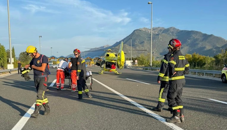 Mladiću kod Šestanovca freza zahvatila nogu. Helikopterom je prevezen u Split