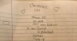 Chanel, Gucci, iPhone... Popis božićnih želja 10-godišnjakinje šokirao Twitter