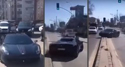 VIDEO Izašao iz praone i odmah razbio Ferrari