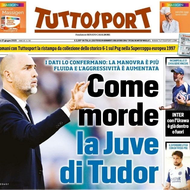 Talijani: Tudor je uveo tudorizam u Juventus