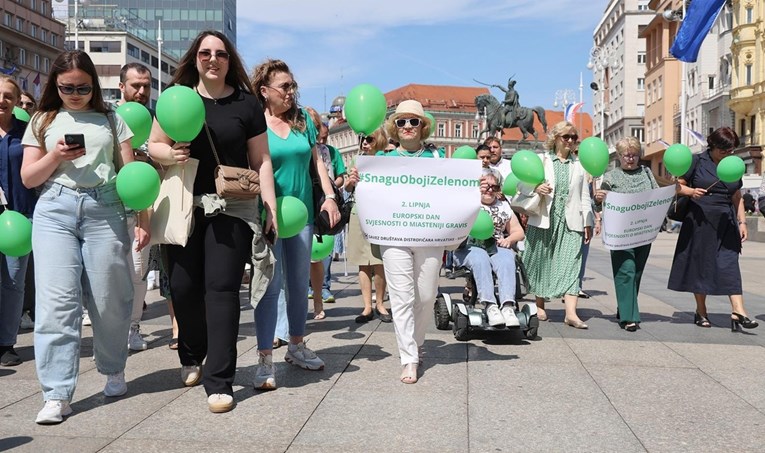 FOTO Ova ozbiljna bolest učini da čovjek ne može držati žlicu. U Zagrebu održan hod