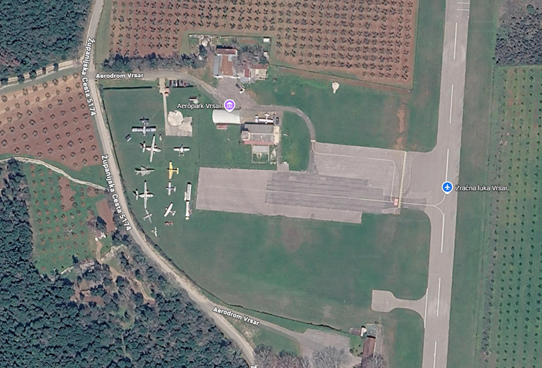 Zatvoren aerodrom kod Vrsara. Agencija objasnila što će biti s 12 zrakoplova