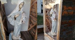 Vandali razbili staklo na kapelici u Hercegovini, prošli tjedan obezglavili kip Gospe