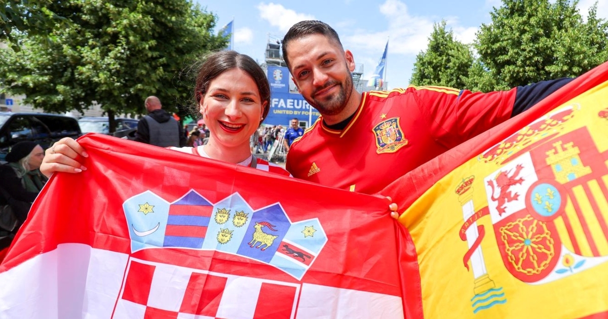VIDEO Hrvatica Sara i Španjolac Toni danas navijaju svatko za svoju ekipu
