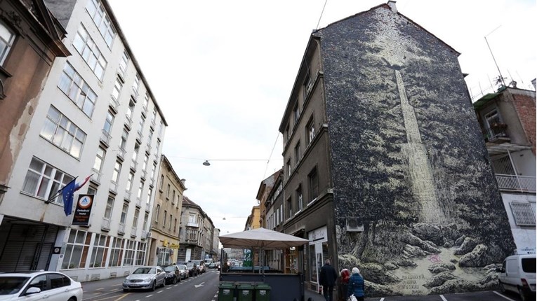 Zbog posljedica potresa srušit će zid s jednim od najpoznatijih murala u Zagrebu