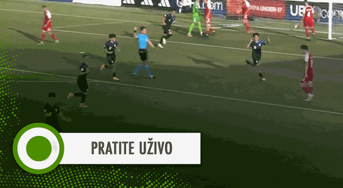 UŽIVO U-17 HRVATSKA - DANSKA 2:1 Luda utakmica na Euru. Dinamovac asistirao i zabio