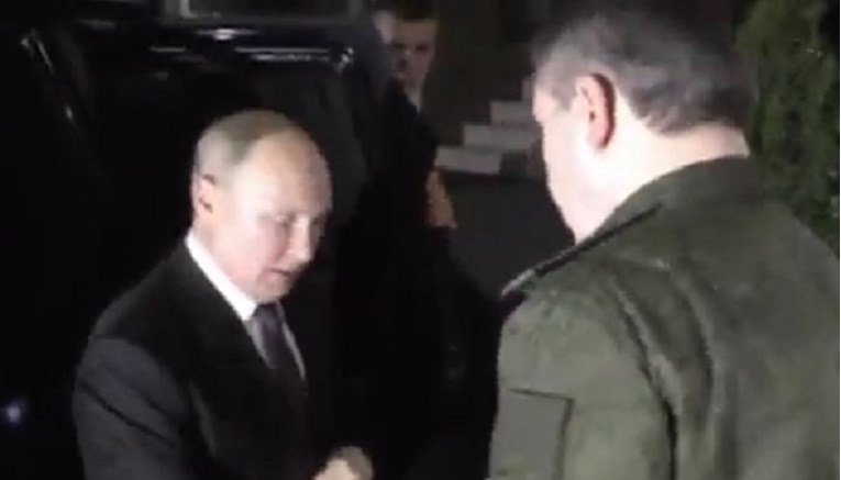 VIDEO Putin posjetio zapovjednika ruske vojske u Ukrajini
