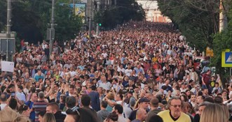 Završen vjerojatno najveći prosvjed u Beogradu: "Dotakli smo dno"