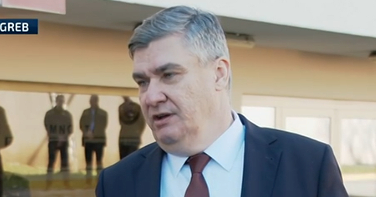 Milanović daje izjavu