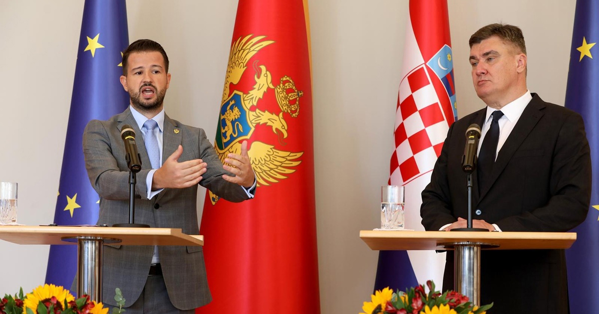 Predsjednik Crne Gore kritizirao izjave iz Hrvatske: "Nisu u duhu dobrih odnosa"