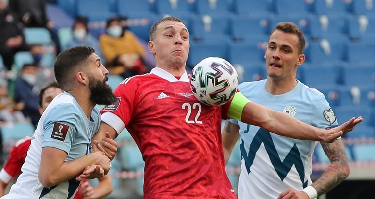 RUSIJA - SLOVENIJA 2:1 Rusi jure prema Svjetskom prvenstvu, Džjuba je junak