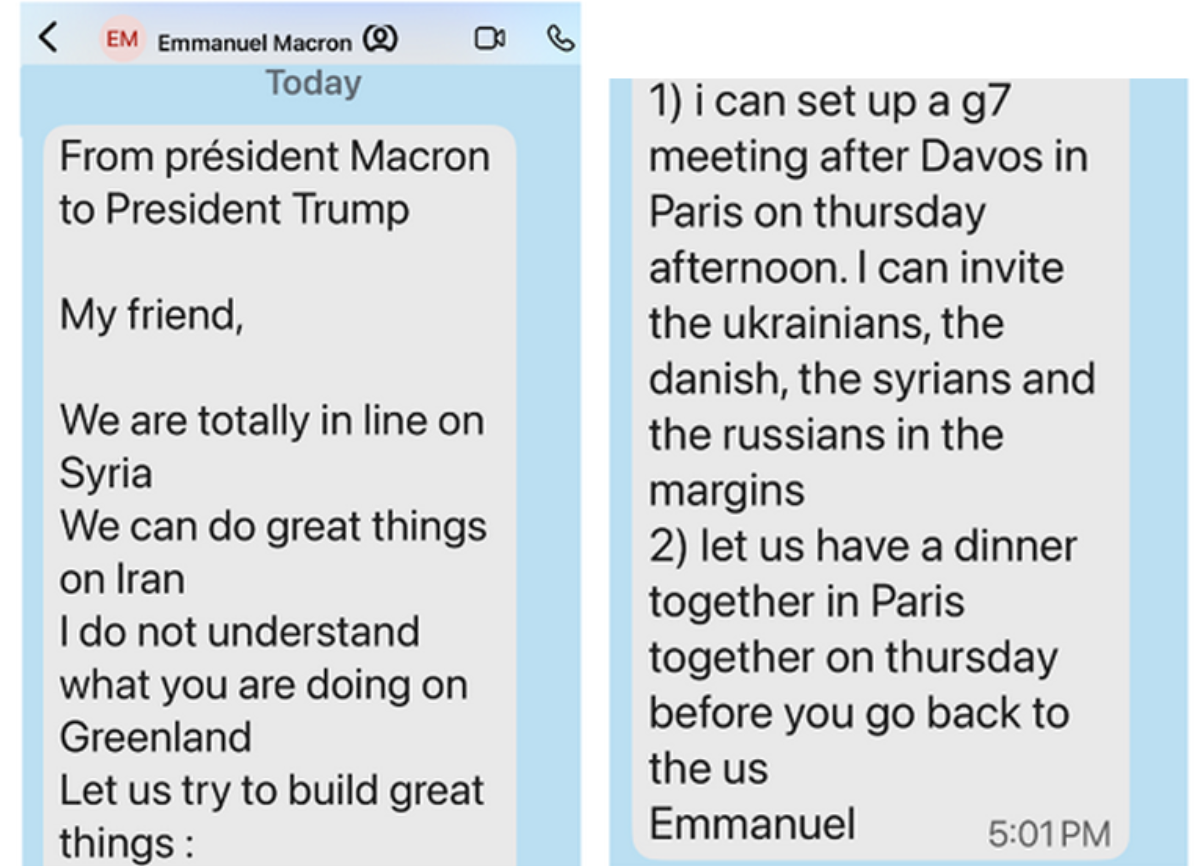 Trump objavio poruku koju mu je poslao Macron. Evo što ona zapravo znači