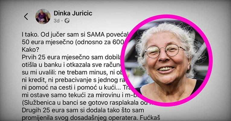 Dinka iz Šarengrada otkrila kako si je povećala mirovinu, pišu joj: "Bravo"