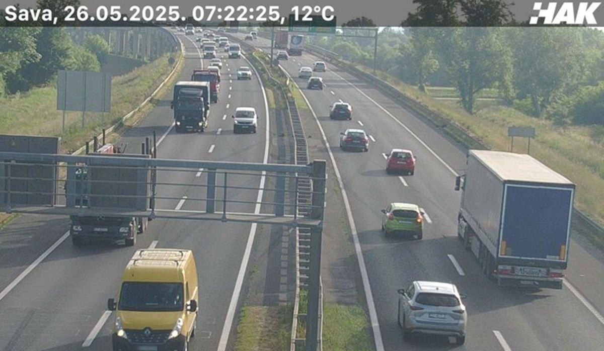 Nesreća na A3, promet je otežan