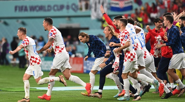 Pogledajte slavlje hrvatskih igrača nakon osvajanja bronce