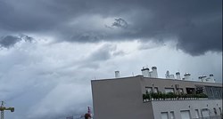 Nevrijeme stiže u Zagreb: Nad gradom tamni oblaci, puše jak vjetar