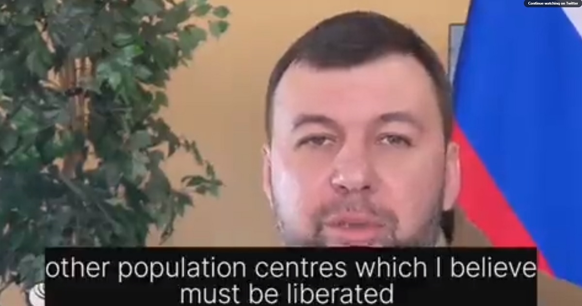VIDEO Proruski čelnik: Oslobodit ćemo Odesu i Černihiv, samo ne znamo kad