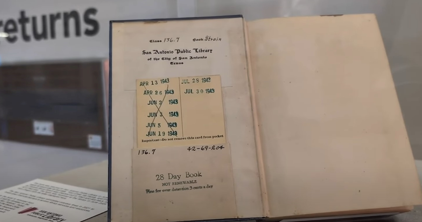 Knjiga vraćena u knjižnicu nakon 82 godine, zakasnina od 16.000 dolara nije naplaćena