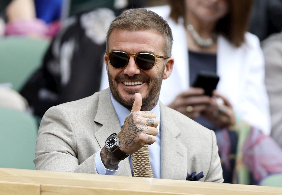 David Beckham postao je vitez