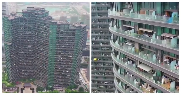 VIDEO U ovom stambenom bloku u Kini živi 20 tisuća ljudi, prizor je nestvaran 