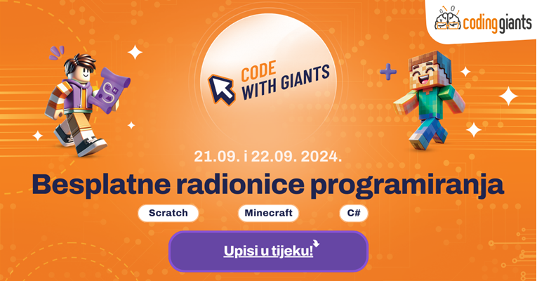 Ovaj vikend besplatne radionice programiranja za djecu od 7 do 19 godina