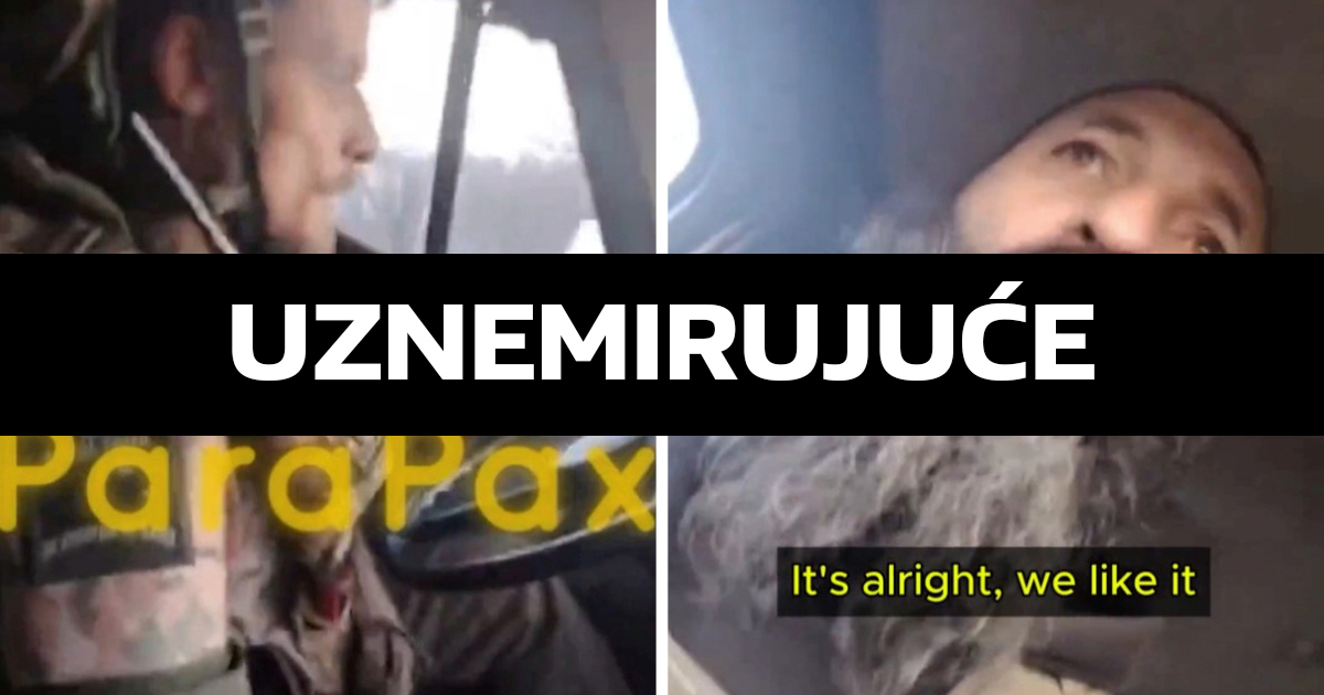 VIDEO Ruski vojnici snimali vožnju kroz ratnu zonu pa ih pogodio projektil