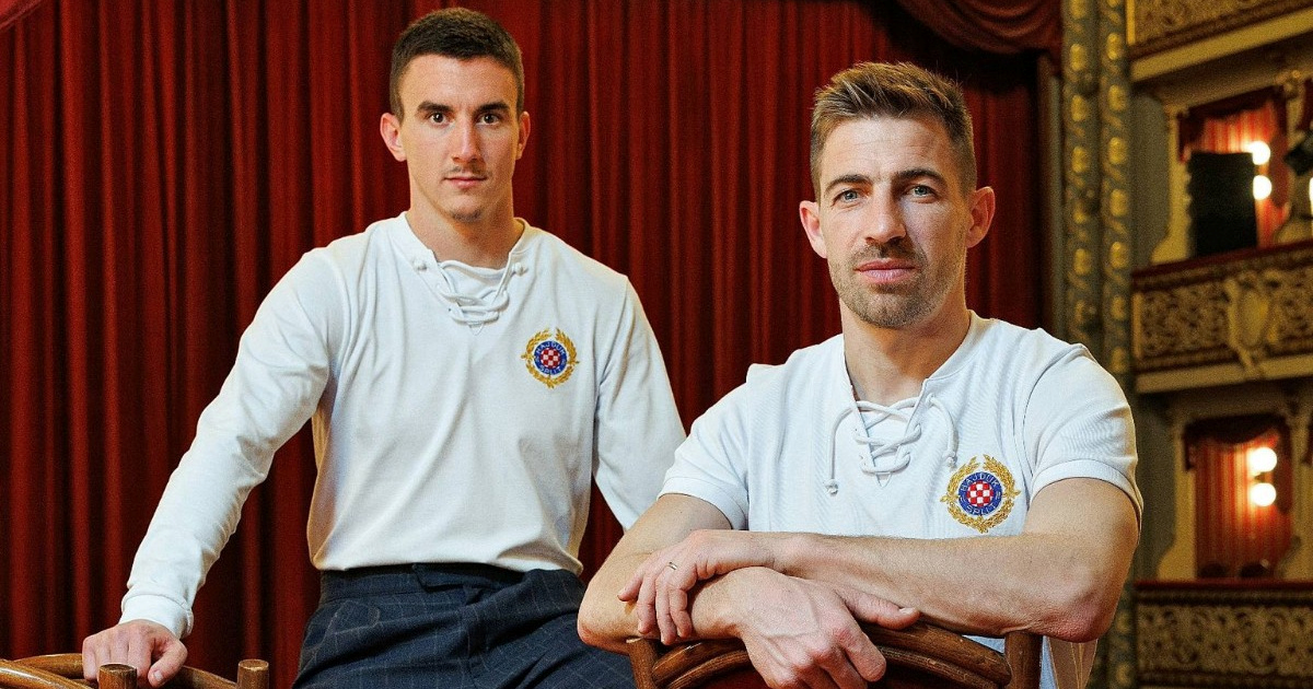 FOTO Hajduk predstavio retro kolekciju