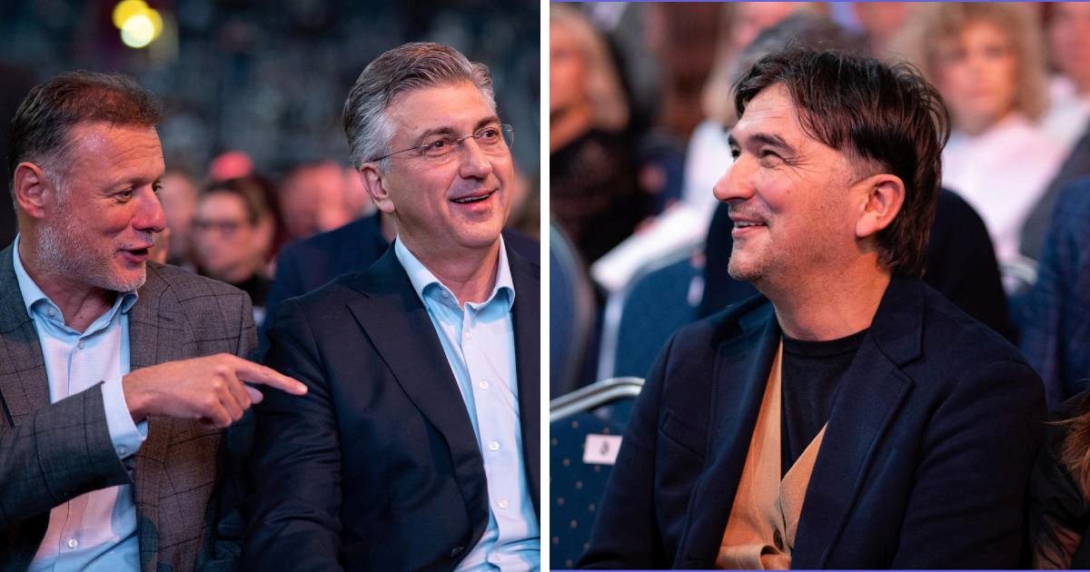Plenković, Božinović, Dalić... Poznati na koncertu klape Intrade u zagrebačkoj Areni