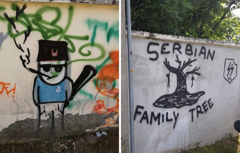 Nestao sramotni grafit iz Svete Klare, ali jedan crtež nisu uklonili
