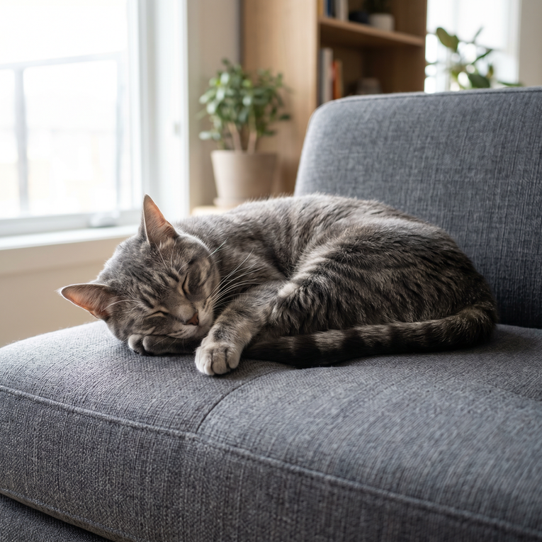 Kako mačke biraju svoje omiljeno mjesto u kući