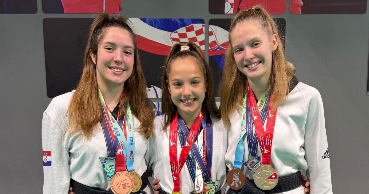 Klara Uglešić je svjetska viceprvakinja u taekwondou