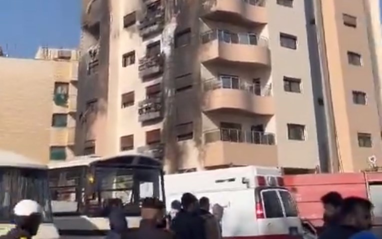 Izrael ispalio projektile na dobro čuvanu četvrt u glavnom gradu Sirije