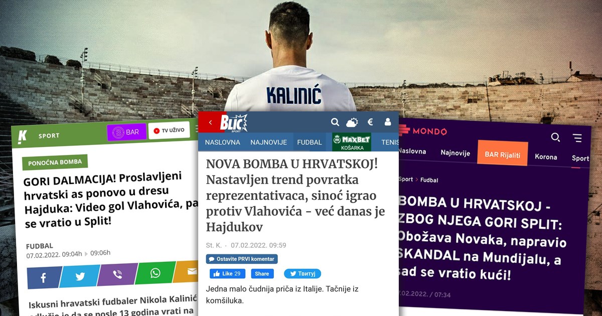 Regionalni mediji raspisali se o Kaliniću: Obožava Novaka, napravio skandal...