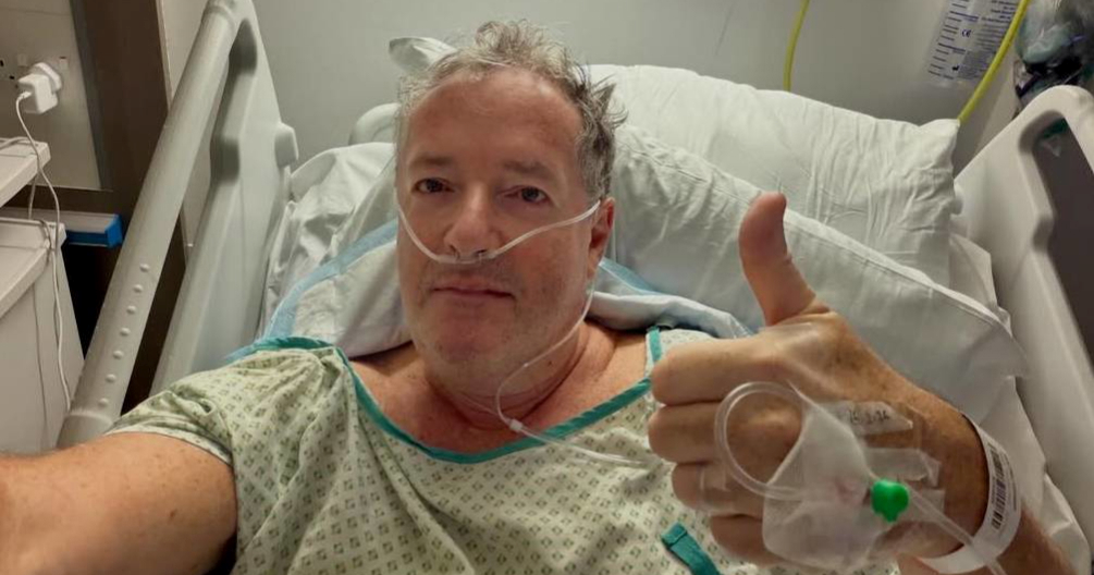 Piers Morgan se javio iz bolnice nakon teške ozljede, ugrađen mu je umjetni kuk