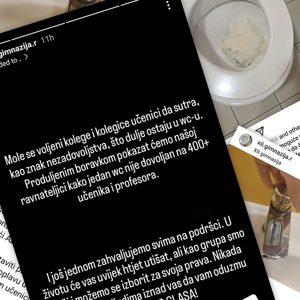 Ravnateljica zatvorila vodu u gimnaziji: Zaplijenila sam vreću punu pištolja na vodu