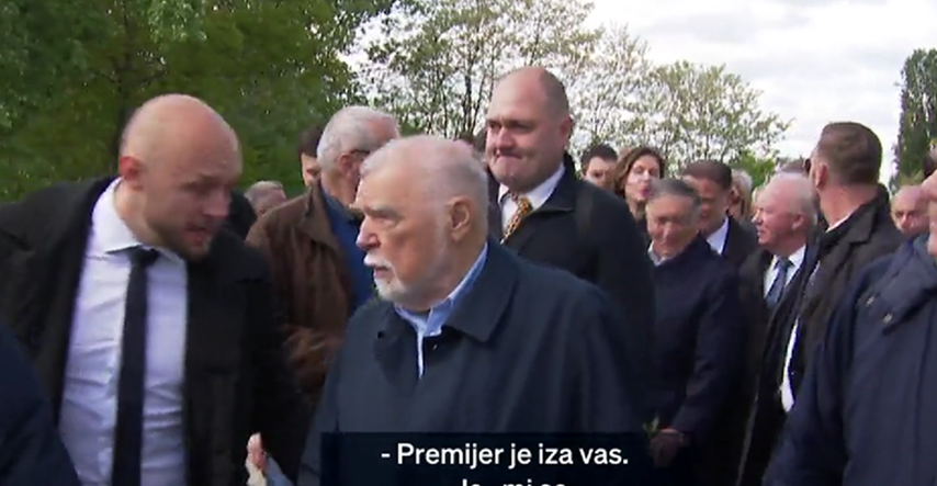 Mesiću u Jasenovcu rekli da je Plenković iza njega: "Je*e mi se"