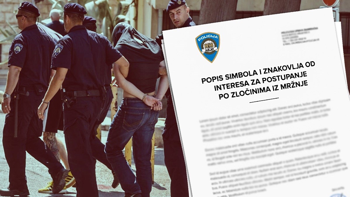 Policija ima tajni dokument po kojem hapsi, ne smijete znati što u njemu piše