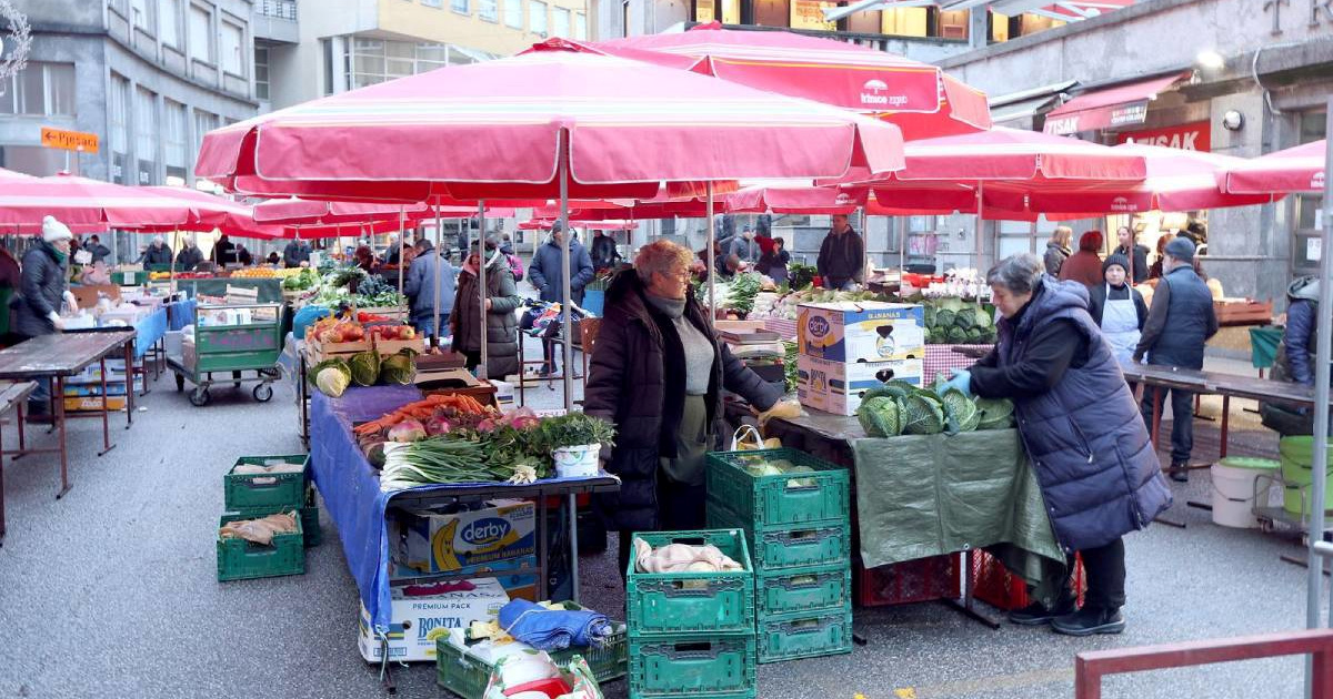 Zagrebački holding: Unutarnja hala tržnice Dolac otvara se u četvrtak