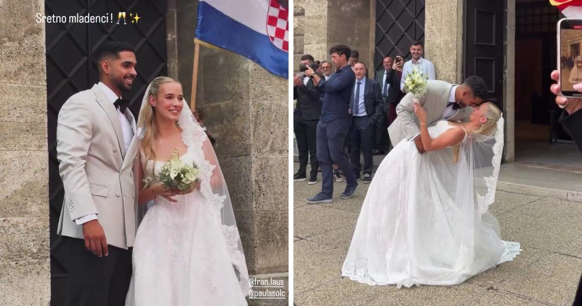 Vjenčali su se influencer Fran Lauš i plesačica Paula Šolc