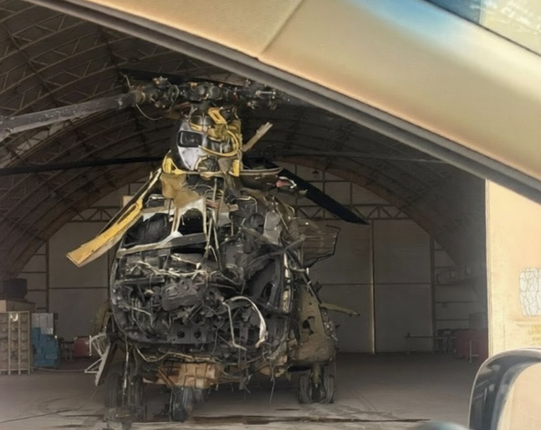 FOTO Ovo je američki helikopter kojeg su Iranci pogodili u Kuvajtu