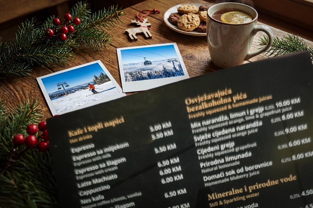 Koliko danas koštaju piće i hrana na Jahorini? Usporedili smo cijene iz 2023. i 2025.