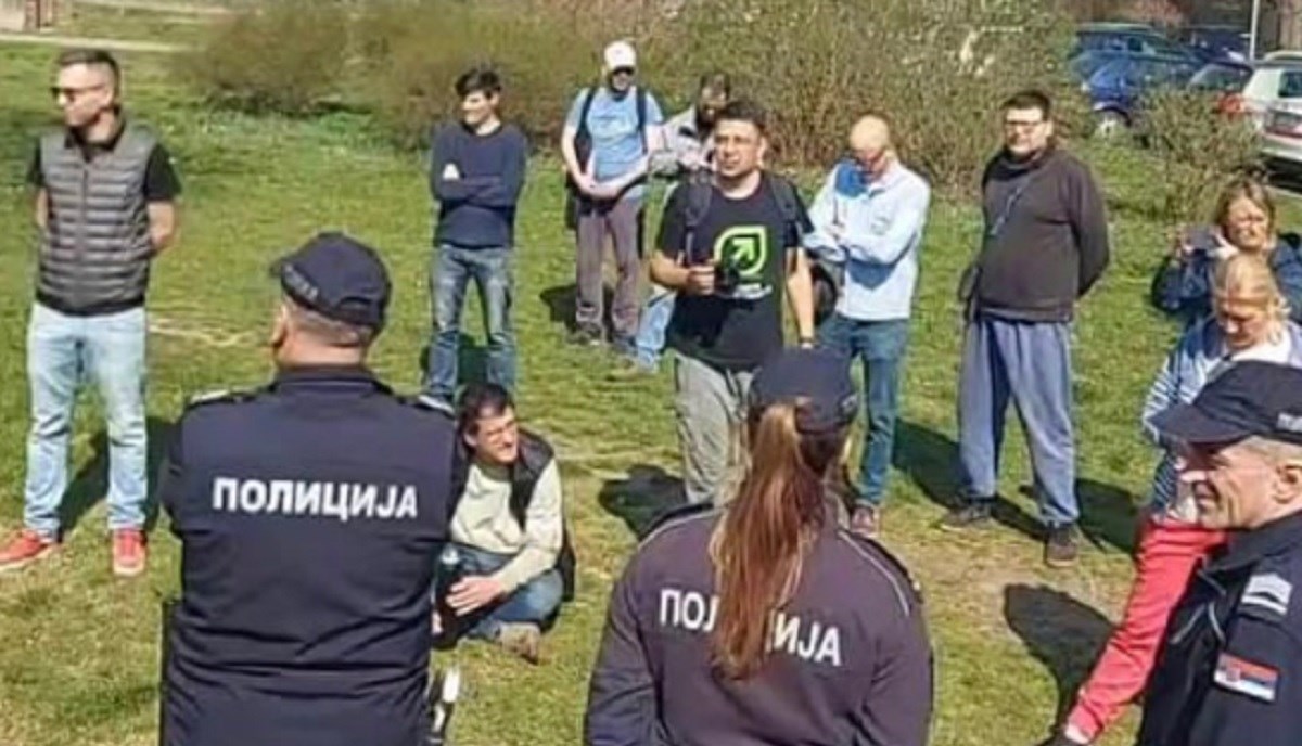 Građani i oporbenjaci pokušali spriječiti radove uz Savu u Beogradu, došla policija