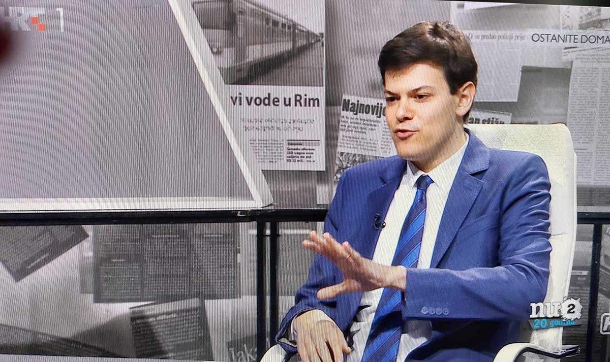 Vuković u Nu2: Država treba poduzetnicima otpisati sve poreze na bar tri mjeseca