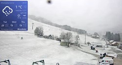 VIDEO Pao prvi snijeg u popularnom slovenskom skijalištu