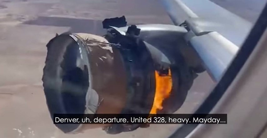 Dijelovi Boeinga 777 otpadali iznad Denvera, objavljene snimke motora koji gori